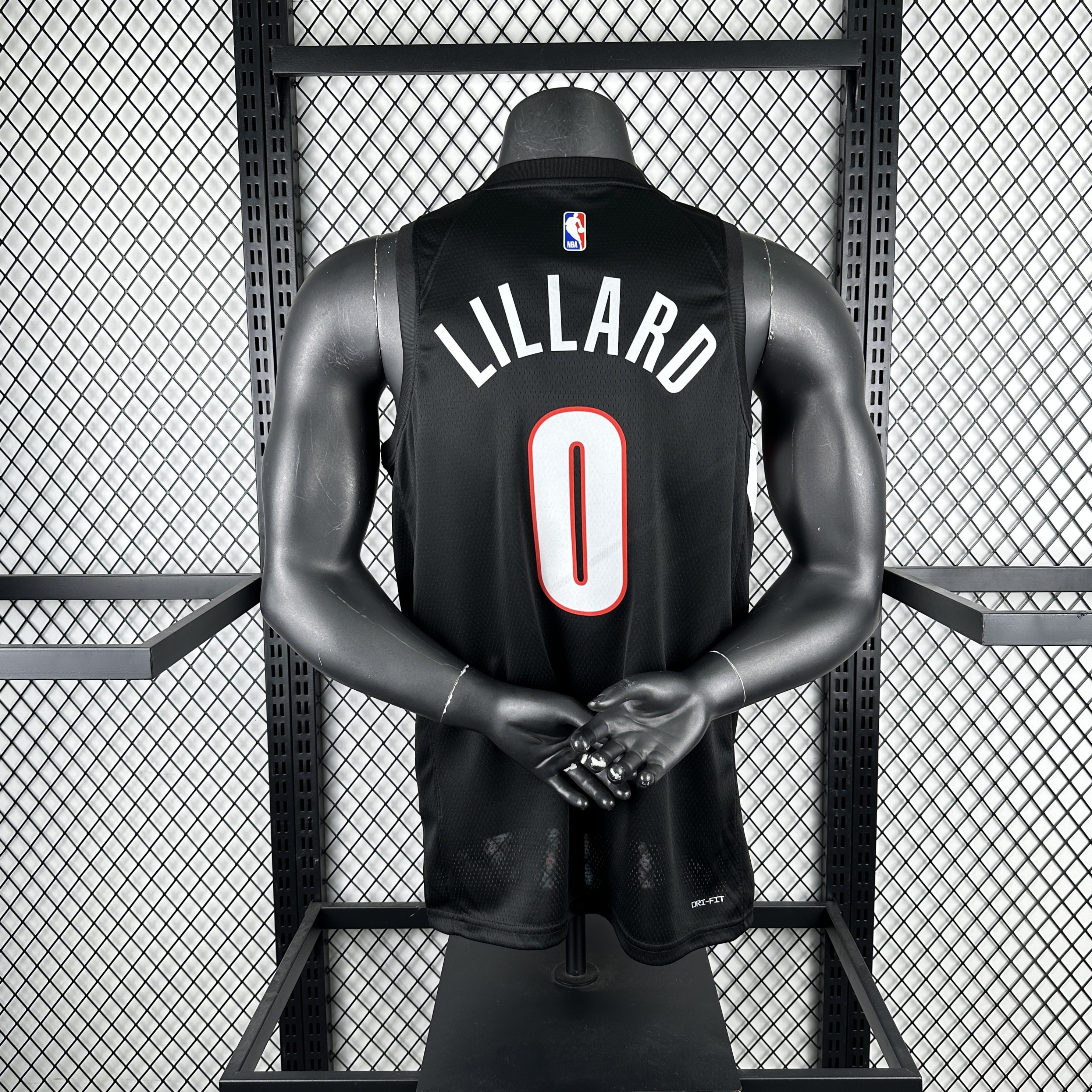 Men Portland Trail Blazers #0 Lillard black 2026 NBA jersey 0906001->portland trail blazers->NBA Jersey